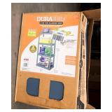 DuraShelf Plastic 4-Tier Free-Standing Shelf – New in Box
