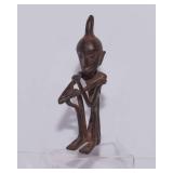 Vintage African Sculpture – Likely Bronze