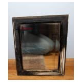 Antique Mirror – Heavy Framed Wall Mirror (11.5” x 14.5”)