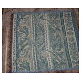 Reversible Cotton Tapestry Throw Blanket