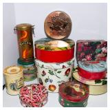 Large Assorted Vintage Tin Lot