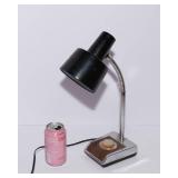 Vintage Gooseneck Table Lamp with Dimmer
