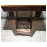 Two-Tier Tile Side Table / Plant Stand