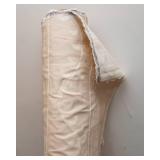 Large Bolt of Cream Fabric – 56” Wide