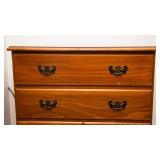 Wooden Highboy Dresser