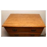 Wooden Highboy Dresser