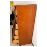 Wooden Highboy Dresser