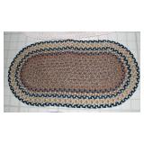 Set of 3 Braided Oval Rugs – Assorted Sizes
