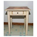 Thomas Kinkade Style Side Table – 17.5” W x 14.25” D x 22” H