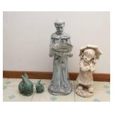Resin Garden Figurines