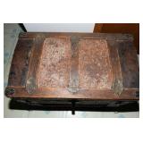 Antique Steamer Trunk – 26” W x 15” D x 19” H