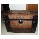 Antique Steamer Trunk – 26” W x 15” D x 19” H