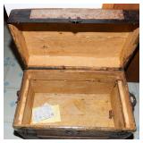Antique Steamer Trunk – 26” W x 15” D x 19” H