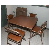 Samsonite Folding Chairs & Folding Table Set