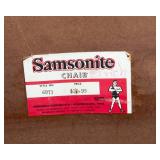 Samsonite Folding Chairs & Folding Table Set