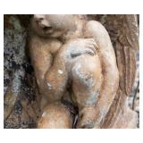 Cement Angels Outdoor Decorative Figurine