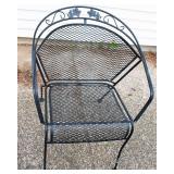 Metal Patio Table & Chairs Set