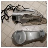 Clothing & Ironing Lot – Hamper, Dritz Ironing Ham & Oreck Clothing Iron