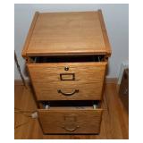 Wood Filing Cabinet