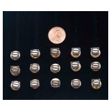 Matching Lapel Pin Set – 15 Pieces (1/10 10K Gold-Filled)