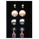 Assorted Earrings Lot – 4 Pairs