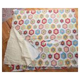 Set of 3 Well-Loved Vintage Quilts