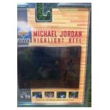 Michael Jordan 1997-98 UD Diamond Vision Highlight Reel "Taking the Fifth" #5 Red
