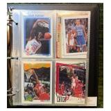 40 Card Michael Jordan Binder Lot- Chicago Bulls- Nice Binder!