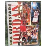 1993-94 Fleer NBA Superstars Michael Jordan #7 Chicago Bulls Insert Card