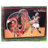 1994-95 Competitive Images Artistic Promotions #2 Michael Jordan & Chicago Bulls