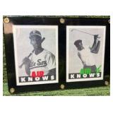 Michael Jordan Air Knows I & II 2 Card Set Baseball Golf Promo White Sox