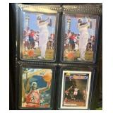 44 Card JORDAN Book! Nice !! All Michael Jordans !!