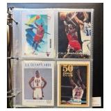 40 Card Binder of ALL JORDANS! 10 Page Topps Lot- Chicago Bulls LEGEND!