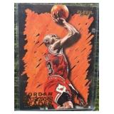 1996-97 Fleer Michael Jordan Hardwood Leader Insert #123 Chicago Bulls