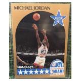 1990 NBA Hoops All-Star #5 Michael Jordan Bulls Miami Vintage 1990s NBA