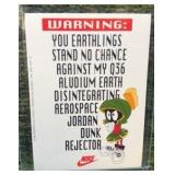 Michael Jordan 1993 Nike Marvin the Martian Promo Insert Card