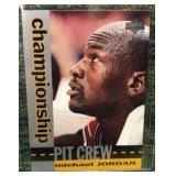 1994 Upper Deck NASCAR Racing Championship Pit Crew Michael Jordan - Bulls