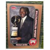 2008-09 Fleer Michael Jordan Retrospective #MJ-18 Michael Jordan Chicago Bulls