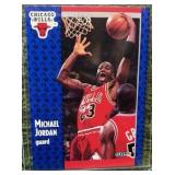 1991 Fleer Basketball Card #29 Michael Jordan Chicago Bulls