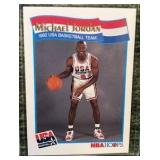 1991 NBA Hoops Michael Jordan USA Team #55 Olympics