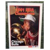 1991 NBA Champions Chicago Bulls NBA HOOPS #543