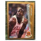 1992-93 Fleer Basketball # 246 Michael Jordan NBA MVP & NBA Finals MVP