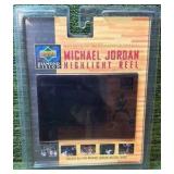 Michael Jordan 1997-98 UD Diamond Vision Highlight Reel "Taking the Fifth" #5 Red