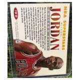 1993-94 Fleer NBA Superstars Michael Jordan #7 Chicago Bulls Insert Card