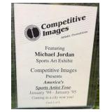 1994-95 Competitive Images Artistic Promotions #2 Michael Jordan & Chicago Bulls