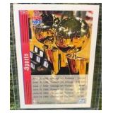 1992-93 Hoops NBA Championship Series Inserts Michael Jordan Chicago Bulls #TR1