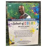 2024 Upper Deck Goodwin Champions No. 101 Michael Jordan Splash Of Color