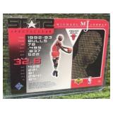 1998 Spectacular Stats Die Cut MICHAEL JORDAN  UPPER DECK CARD # 22