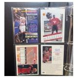 40 Card Binder of ALL JORDANS! 10 Page Topps Lot- Chicago Bulls LEGEND!