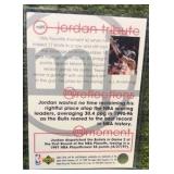 Jordan Tribute MJ Reflections Upper Deck 97-98 #MJ85 MINT
